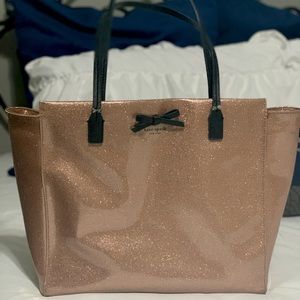 Kate Spade Mavis Street Large Rose Gold Tote Used